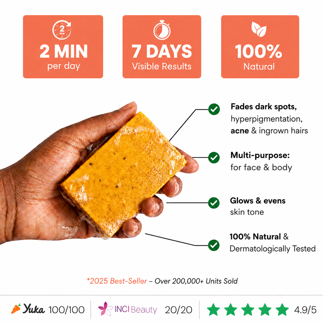 Tumeric soap